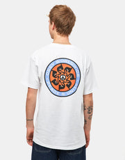 Obey Peace Wheel T-Shirt - White