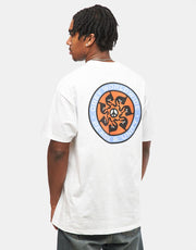 Obey Peace Wheel T-Shirt - White