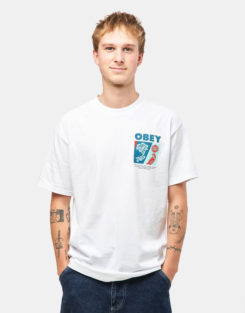 Obey New Spring T-Shirt - White