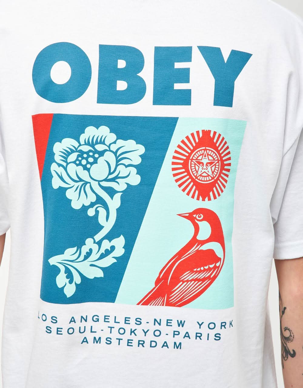 Obey New Spring T-Shirt - White