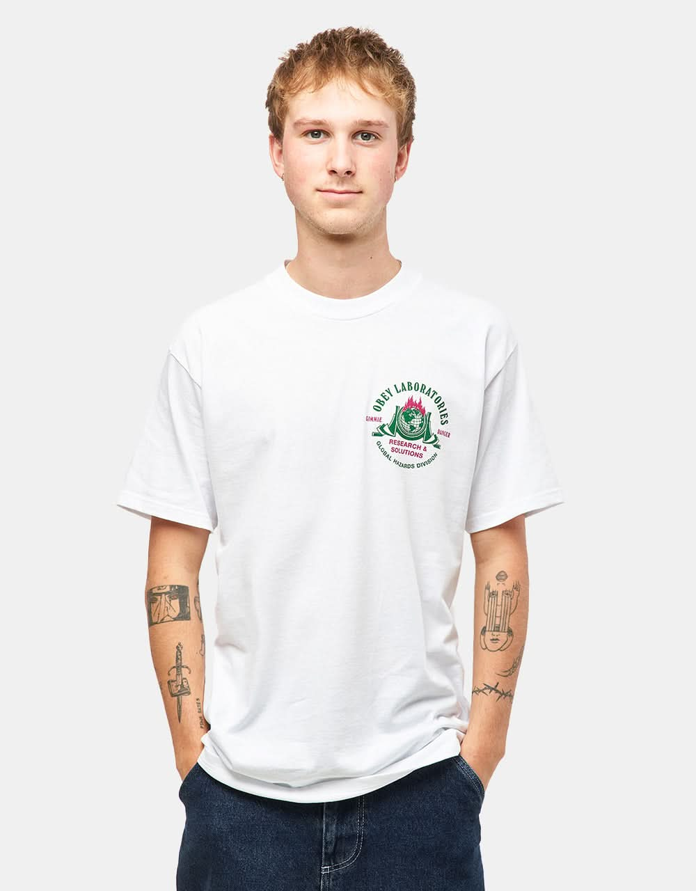 Obey Laboratories T-Shirt - White