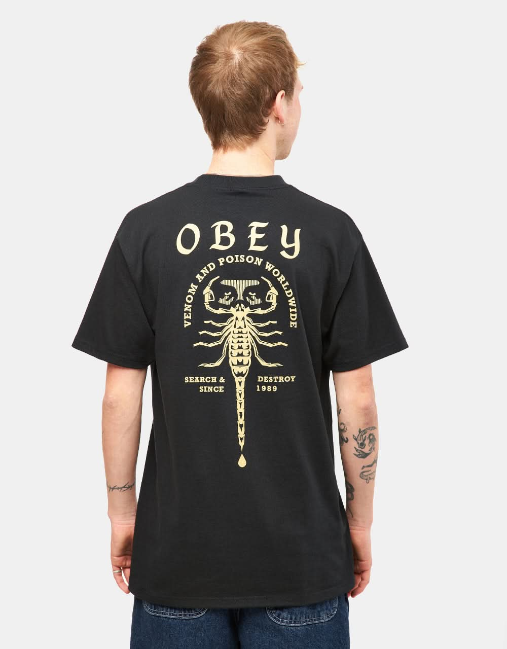 Obey Scorpion T-Shirt - Black