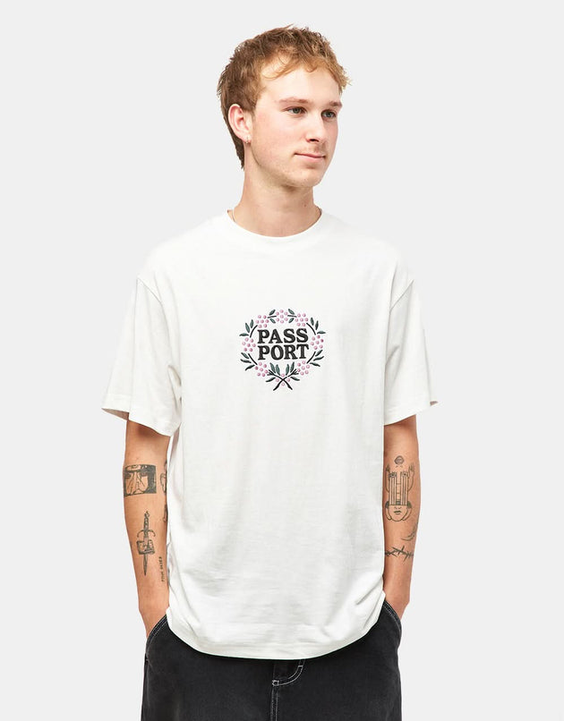 Camiseta Pass Port Wattle - Blanco