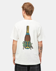 T-shirt Pass Port Wine Em' - bianca