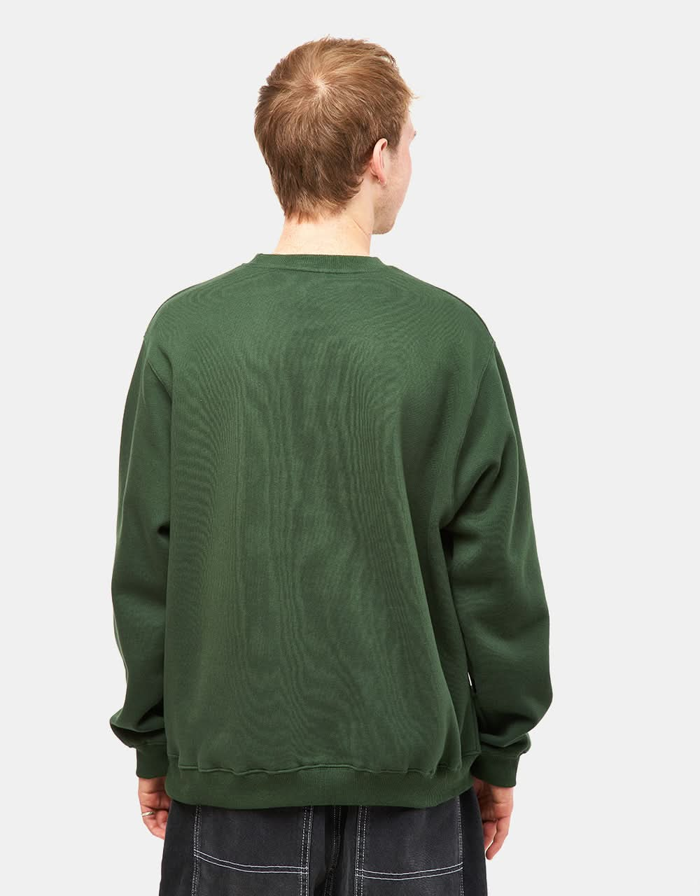 Pass Port Quandong Sweater - Forest Green