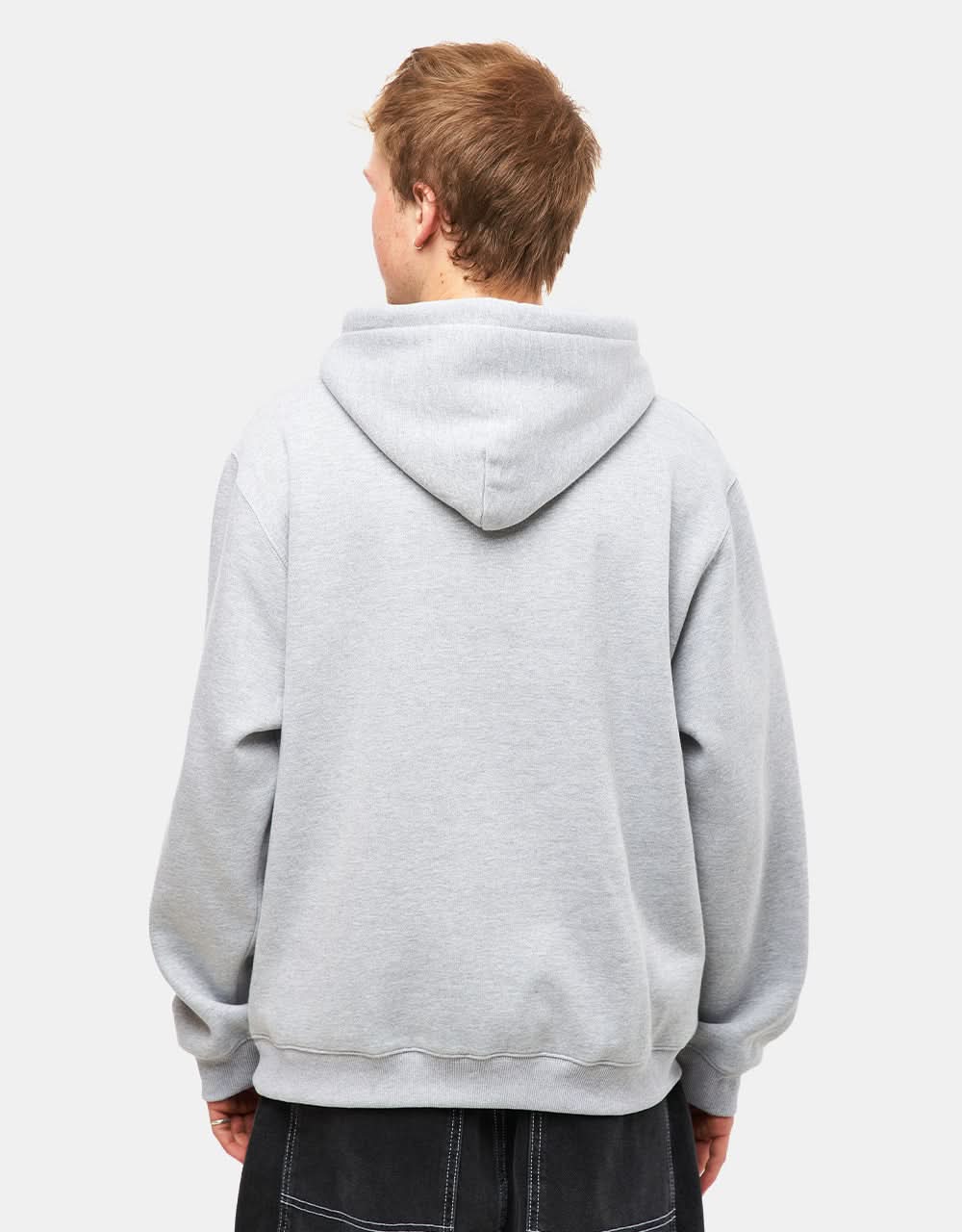 Pass Port Tilde Stamp Pullover Hoodie - Ash