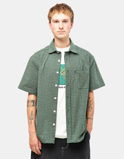 Camisa Pass Port Workers Check S/S - Verde