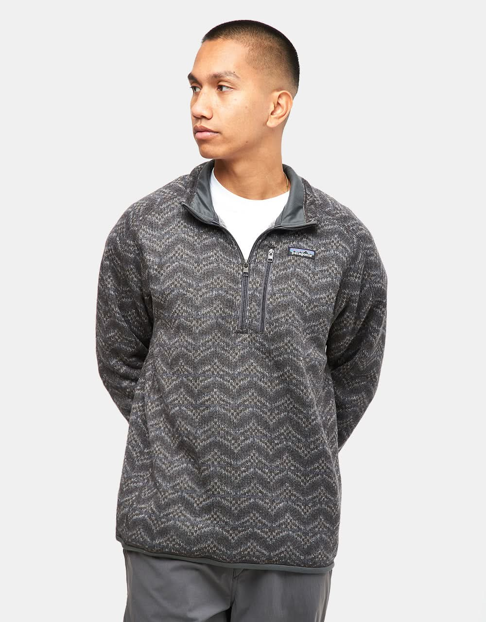 Patagonia Better Sweater® 1/4 Zip - Island Escape: Forge Grey