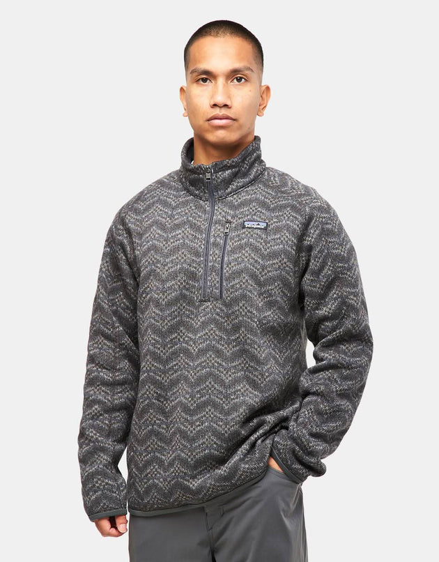 Patagonia Better Sweater® 1/4 Zip - Island Escape: Forge Gris