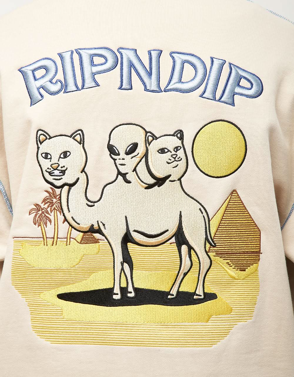 RIPNDIP Barnum Pullover Hoodie - Bone White