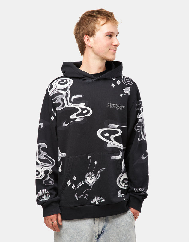 Mikina RIPNDIP Space Walk Pullover - černá