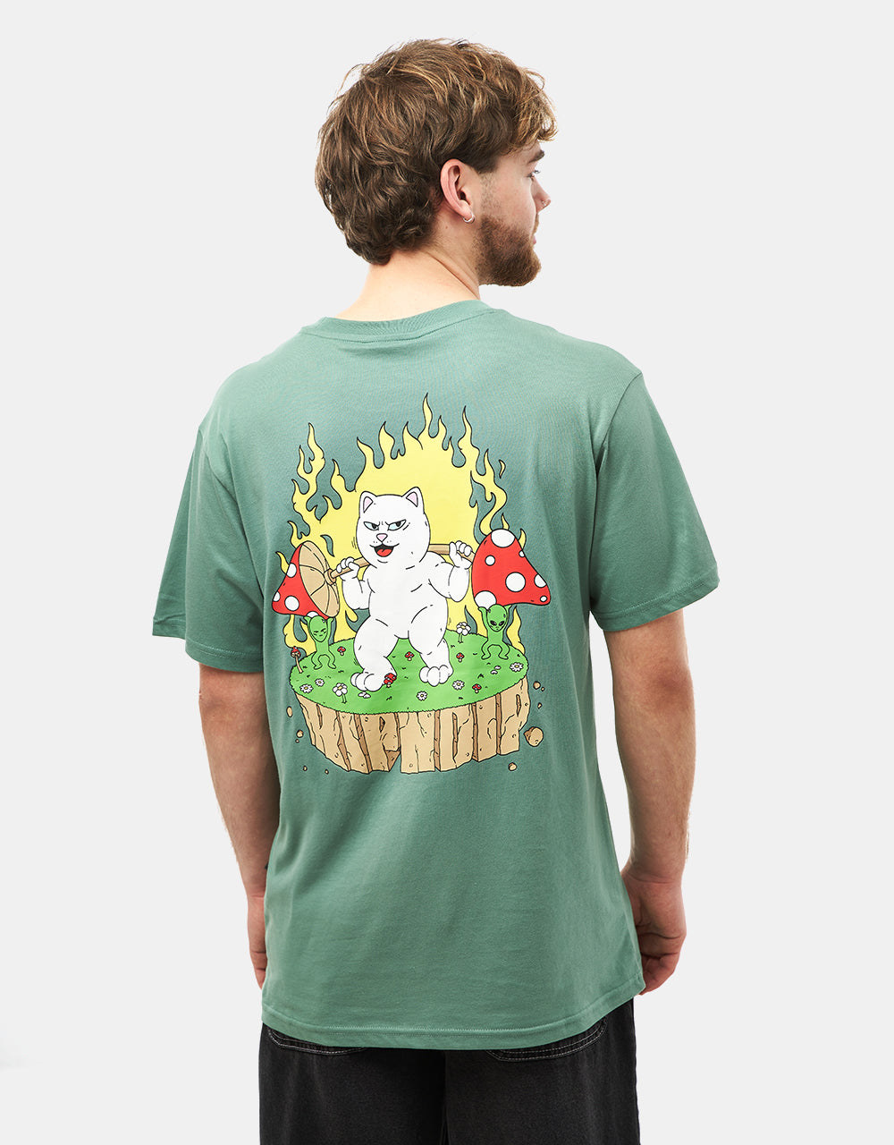 RIPNDIP Bulking T-Shirt - Olive