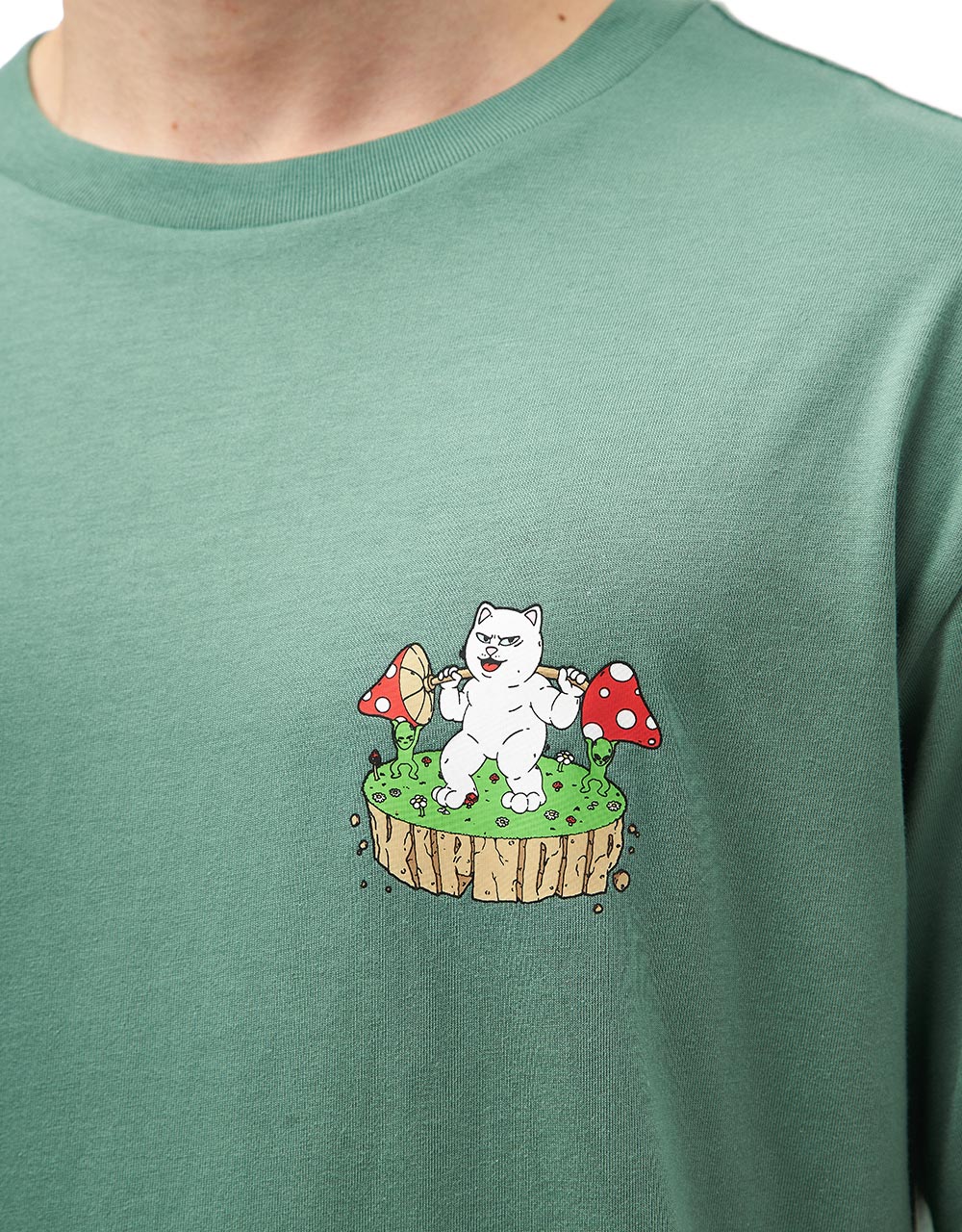 RIPNDIP Bulking T-Shirt - Olive