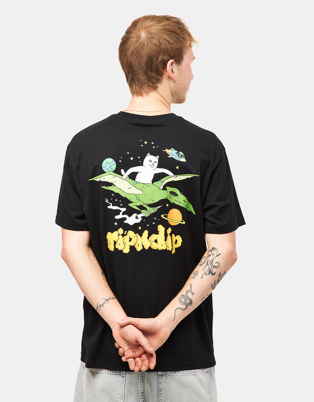 RIPNDIP Camiseta Space Bird - Negro