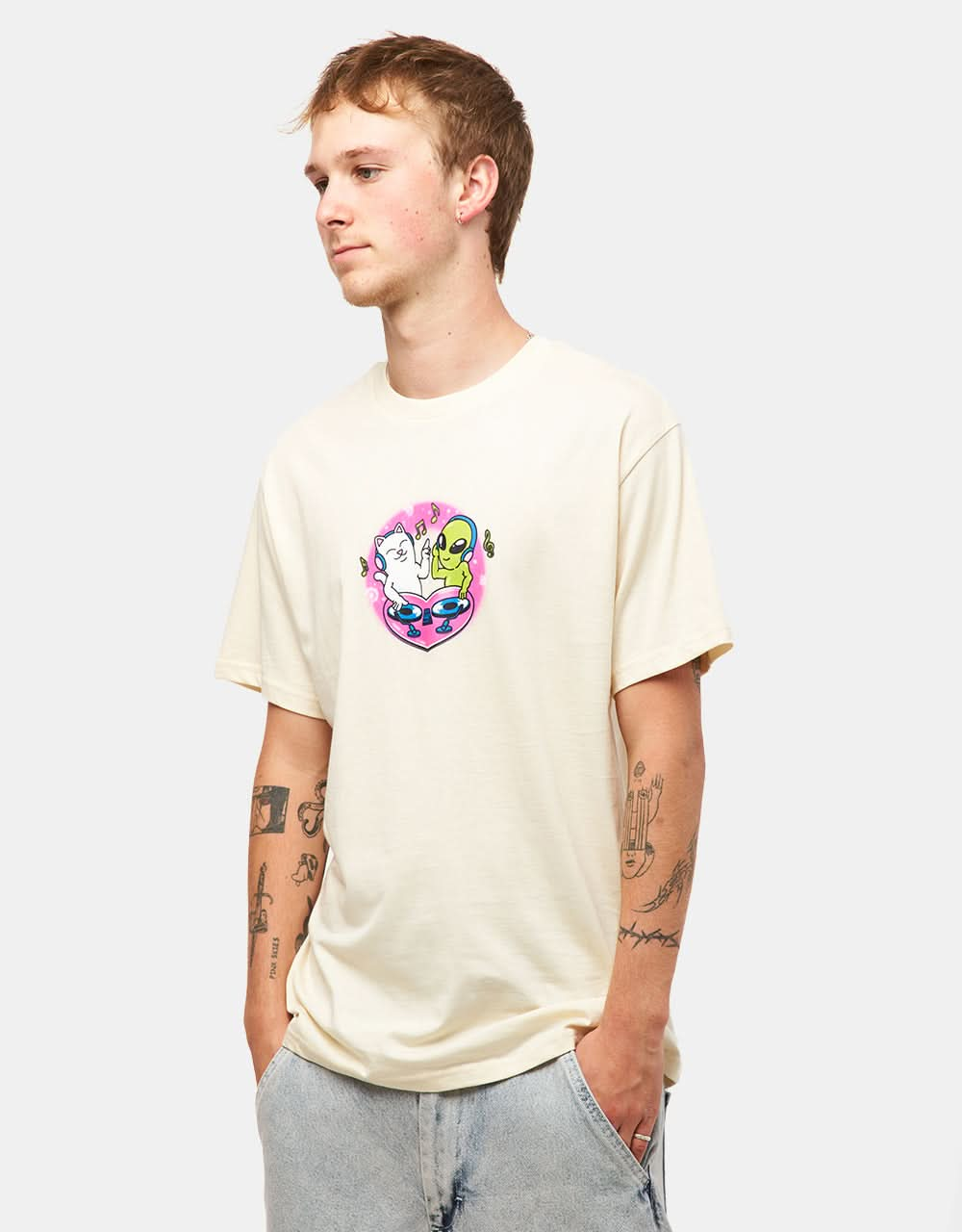 RIPNDIP Love Is RIPNDIP T-Shirt - Natural