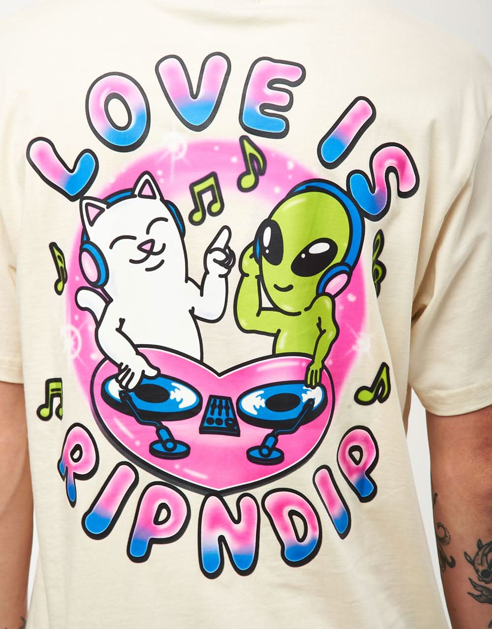 RIPNDIP Love Is RIPNDIP T-Shirt - Natural