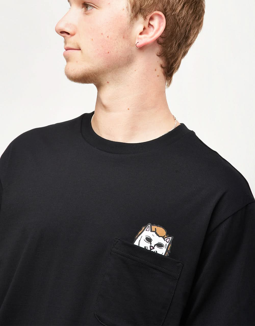 RIPNDIP Killer Nerm Pocket T-Shirt - Black