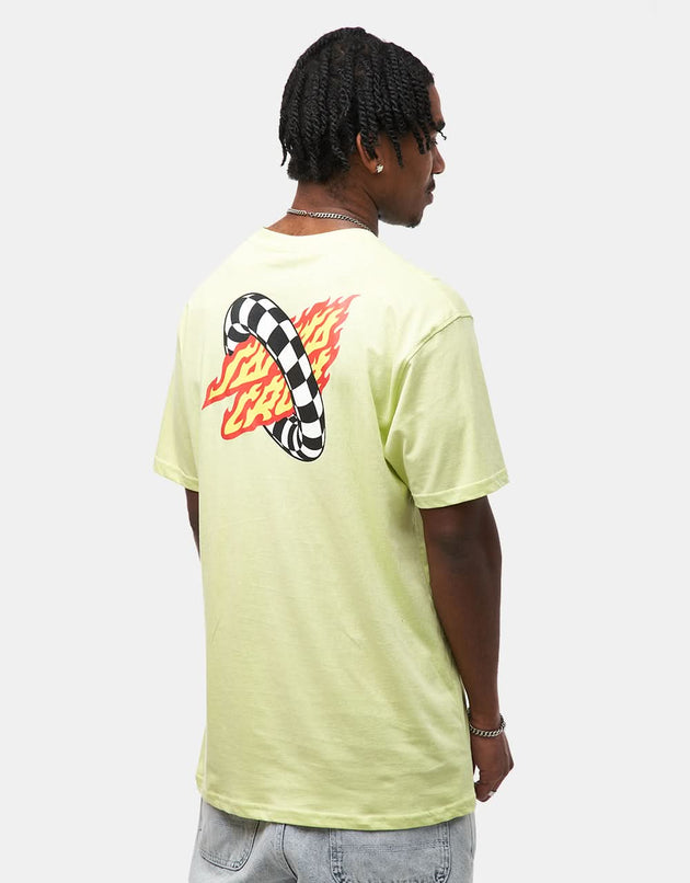 Santa Cruz Goal Flame T-Shirt - Matcha