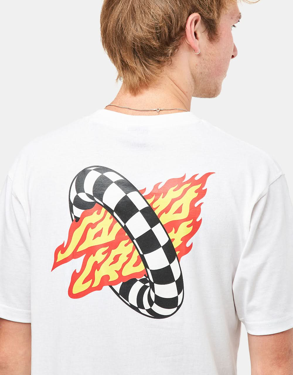 Santa Cruz Goal Flame T-Shirt - White