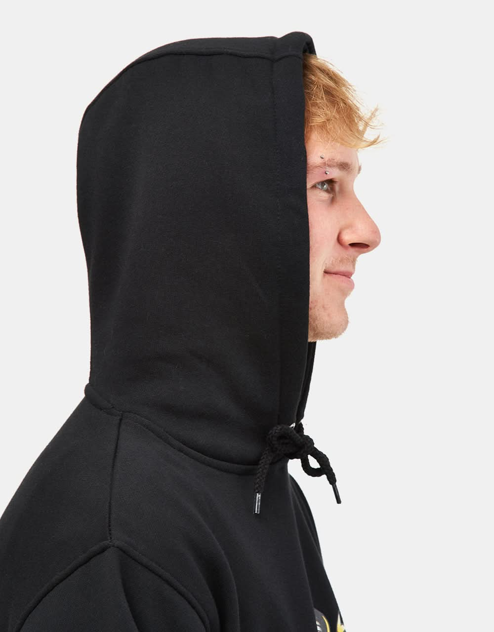 Santa Cruz Sommer Sparrow Front Pullover Hoodie - Black