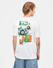 Santa Cruz Winkowski 8Ballr Comic T-Shirt - White