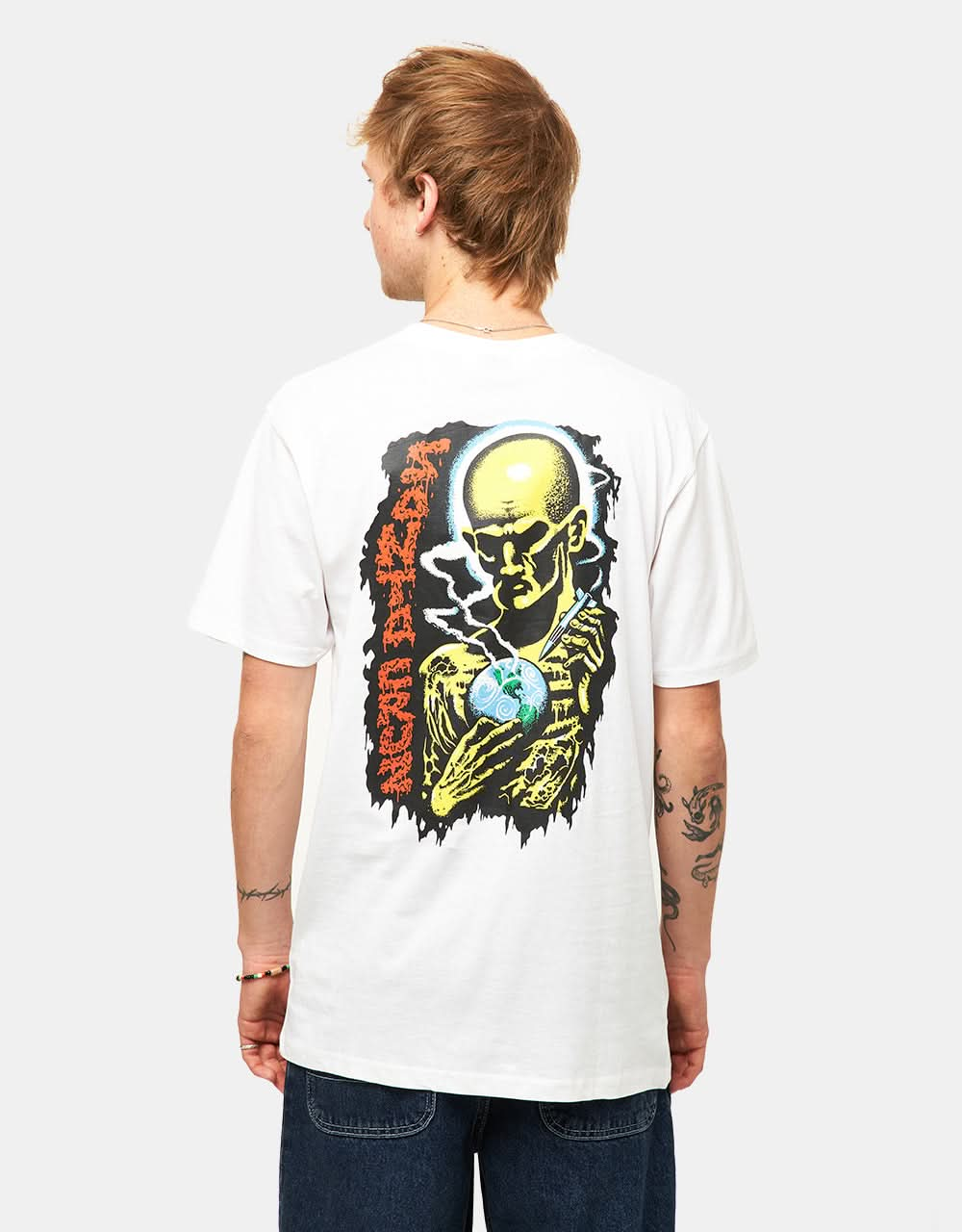 Santa Cruz Kendall Atomic T-Shirt - White