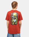 Santa Cruz Kendall Atomic T-Shirt - Dark Rust