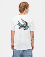 T-shirt Santa Cruz Sparrow ESCLUSIVA PER IL REGNO UNITO - Bianca