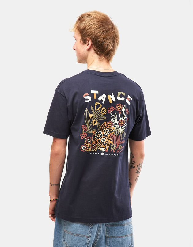 T-shirt Stance Cut It Out - Blu scuro