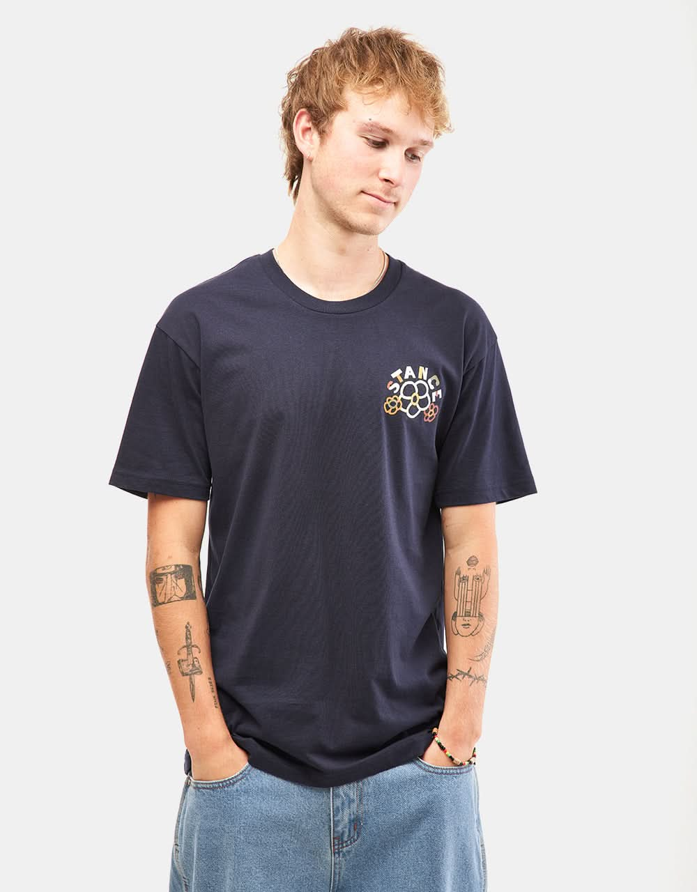 Stance Cut It Out T-Shirt - Navy