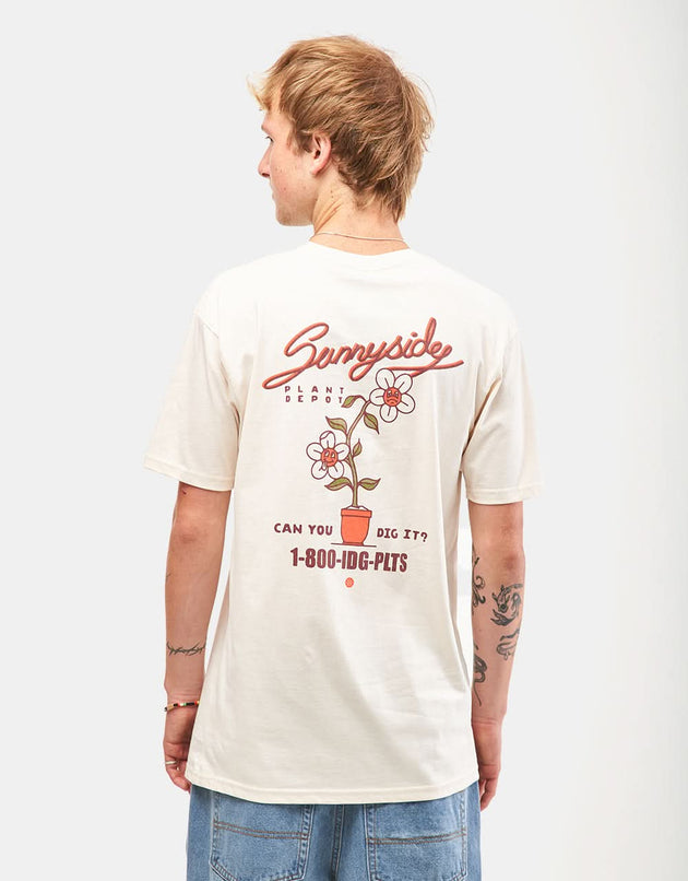 T-shirt Stance Dig It - Bianca vintage