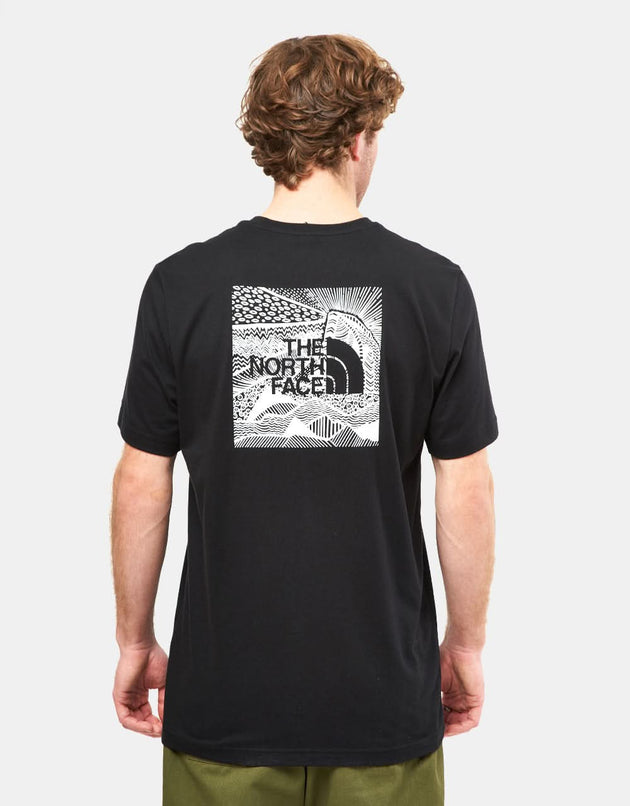 The North Face Redbox Celebration T-Shirt - TNF Black