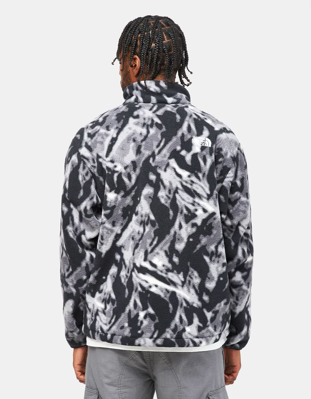 The North Face Fleeski 1/4 Zip Pullover - TNF Black 3D Summit