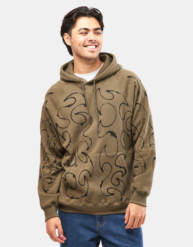 Volcom x Zephyr Pullover Hoodie - Wintermoss