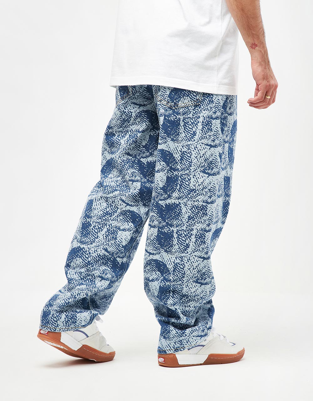 Volcom Fergadelic Denim Pant - Blue Print