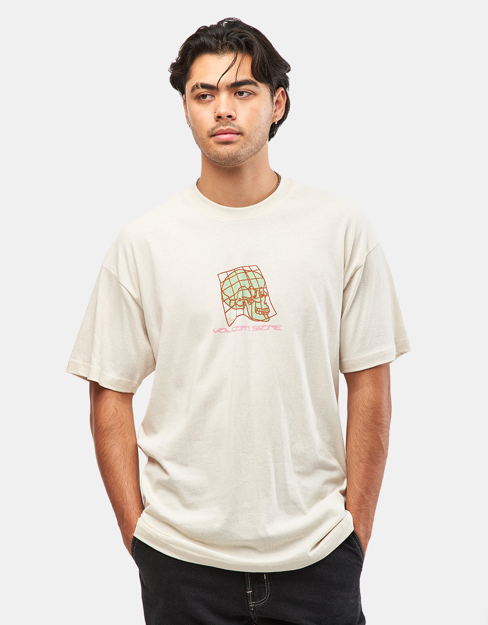 Volcom Mindoor T-Shirt - Dirty White