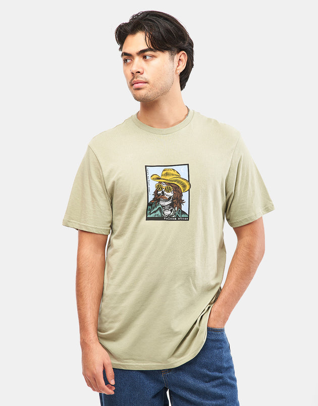 Volcom Cosmic Rodeo T-Shirt - Green Tea