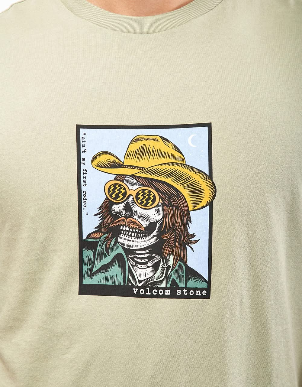 Volcom Cosmic Rodeo T-Shirt - Green Tea