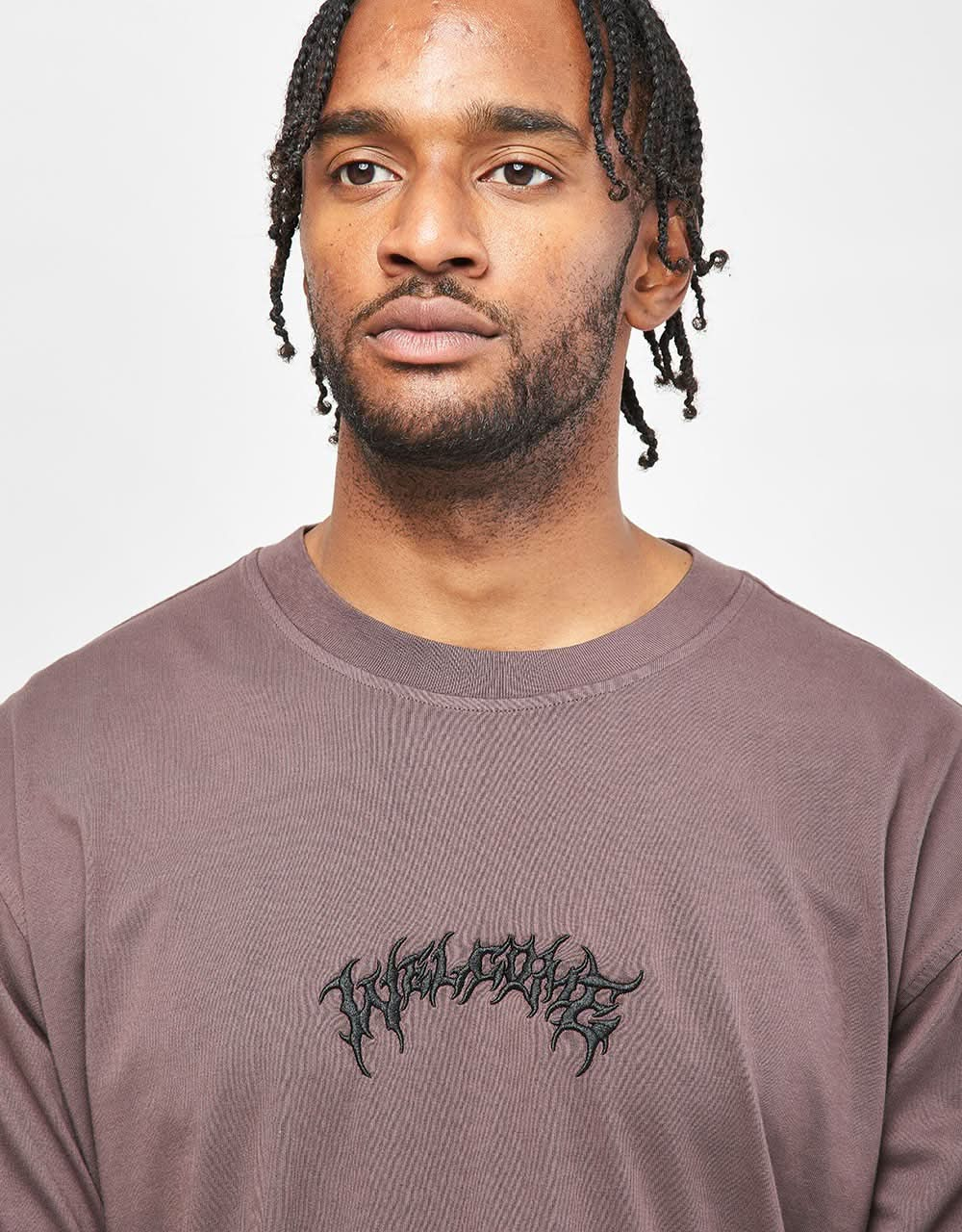 Welcome Barb Garment-Dyed L/S T-Shirt - Raisin