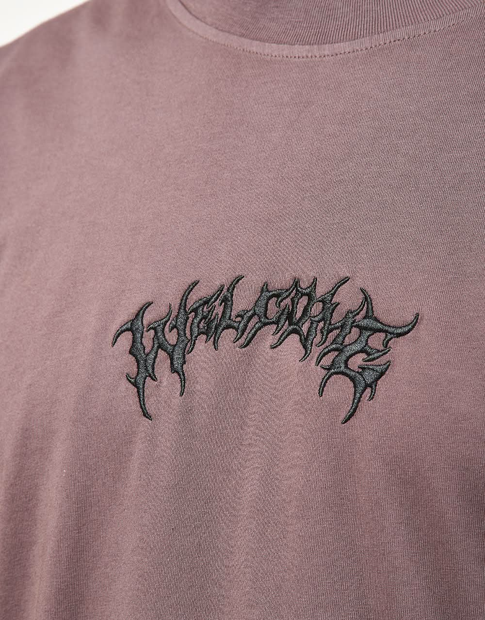 Welcome Barb Garment-Dyed L/S T-Shirt - Raisin