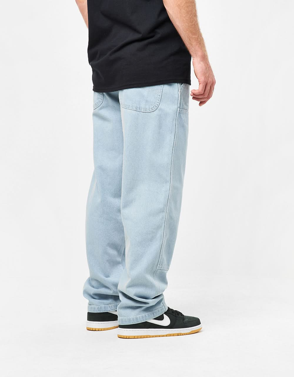 Pantalon en denim Dickies Madison à double genou - Bleu vintage