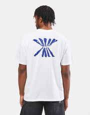 T-Shirt Last Resort AB BF Vanish - Blanc/Bleu