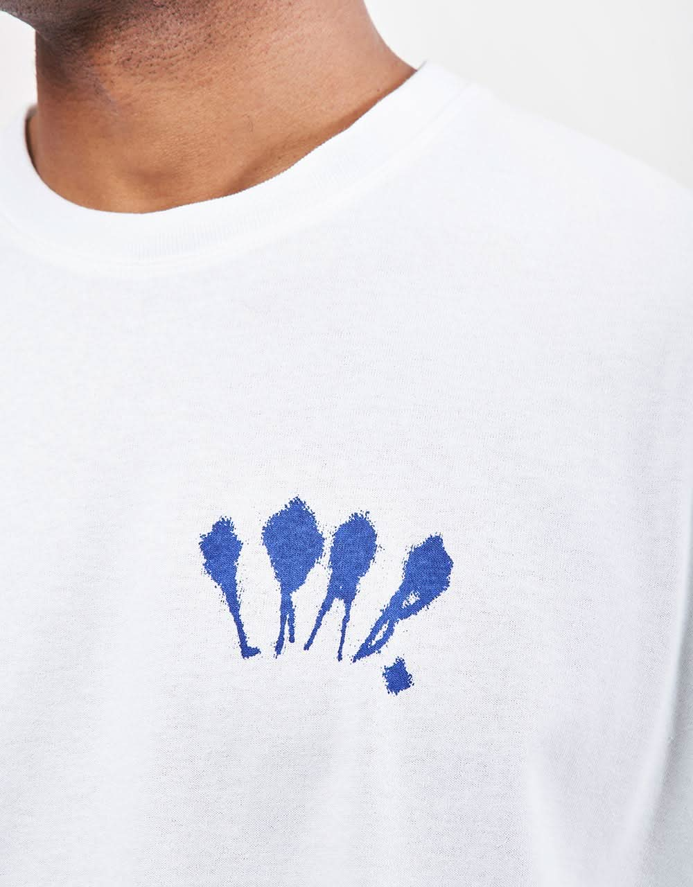 Last Resort AB BF Vanish T-Shirt - White/Blue