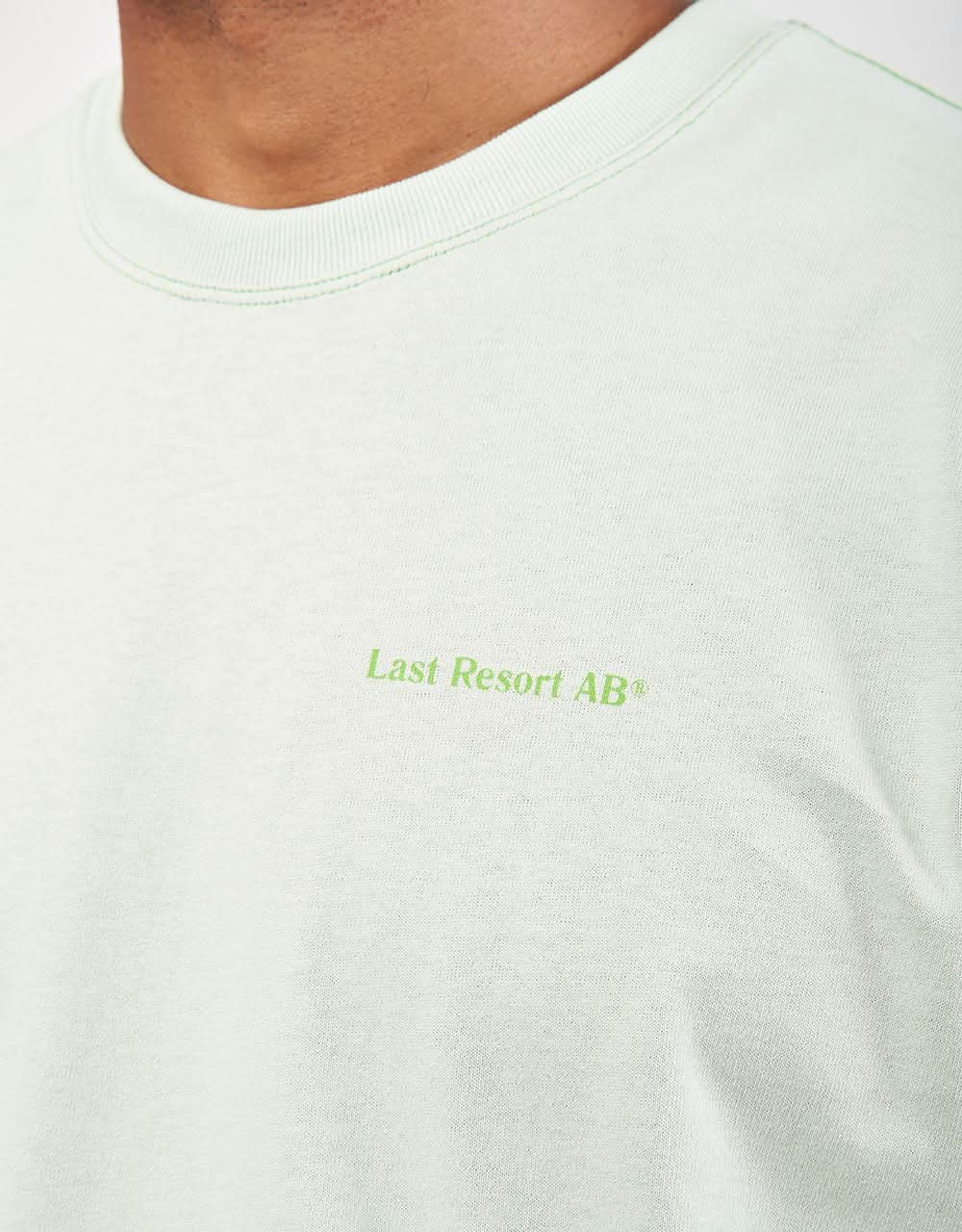 Last Resort AB Atlas Monogram T-Shirt - Green Tint/Neon