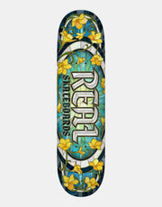 Real Team Oval Cathedral Skateboard Deck - 8.06"