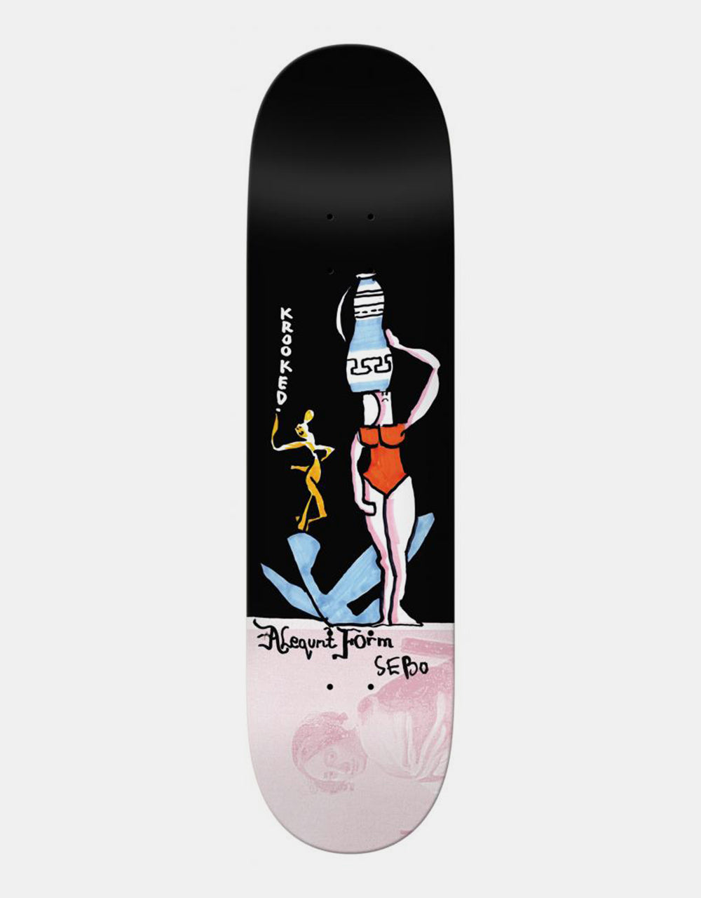 Skateboardový deck Krooked Sebo Vase – 8,06"