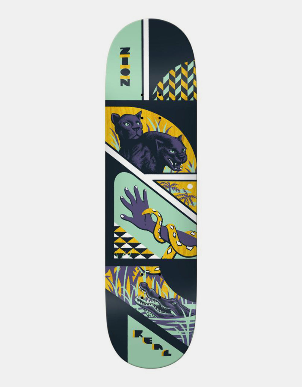 Skutečný Zion Storyboard Skateboard Deck – 8,06"