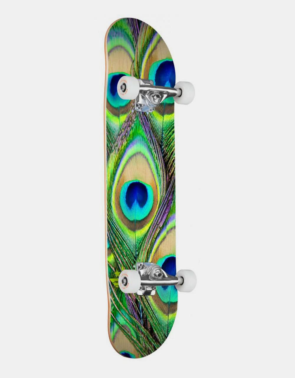 Mini Logo Peacock Feather 18 191 Complete Skateboard - 7.5"