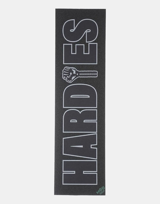 MOB x Hardies Logo 9" Graphic Grip Tape Sheet - Black/Black