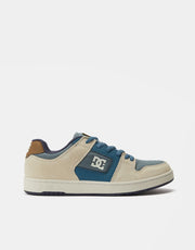 DC Manteca 4 Skate Shoes - Grey/Blue/White